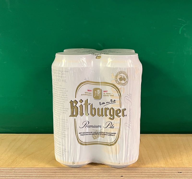 Bitburger Premium Pils 4 Pack
