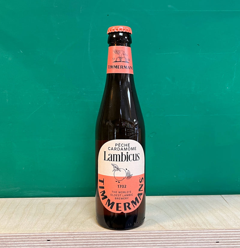 Timmermans Lambicus Pêche Cardamome