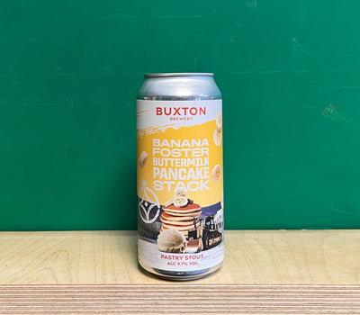 Buxton Brewery Banana Foster Buttermilk Pancake Stack