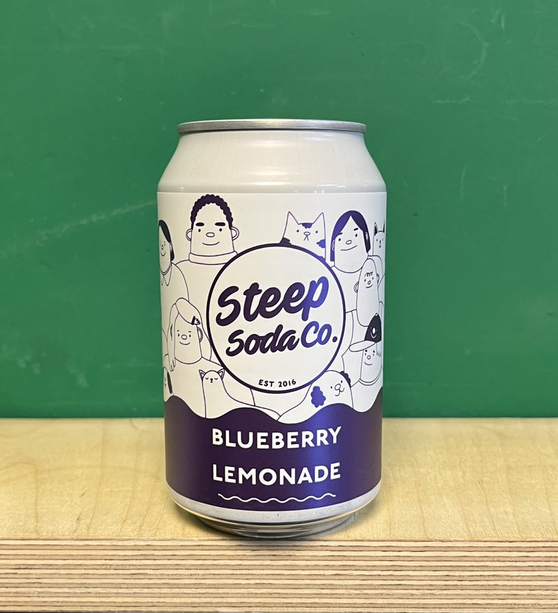 Steep Soda Co Blueberry Lemonade