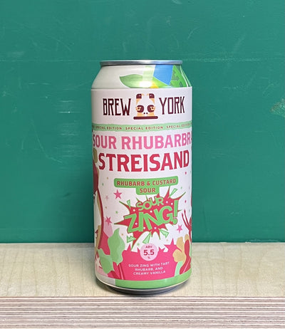 Brew York Rhubarbra Streisand Sour
