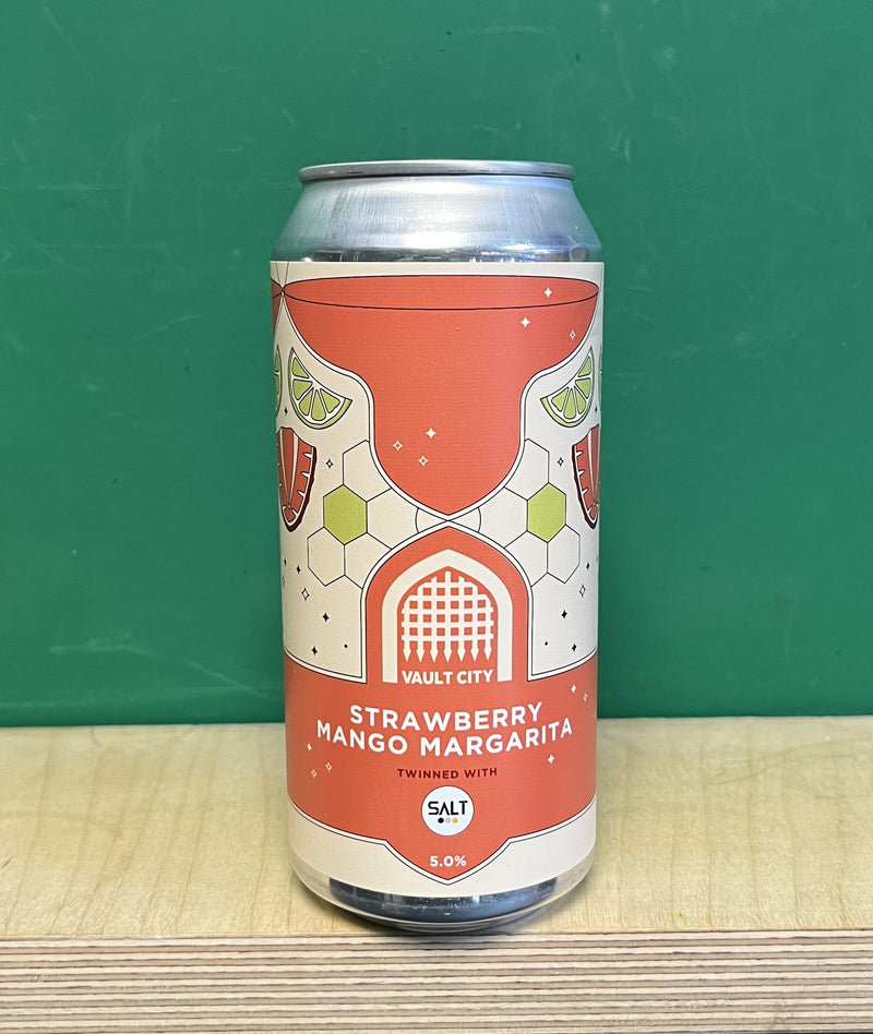 Vault City X Salt Brewing Strawberry Mango Margarita