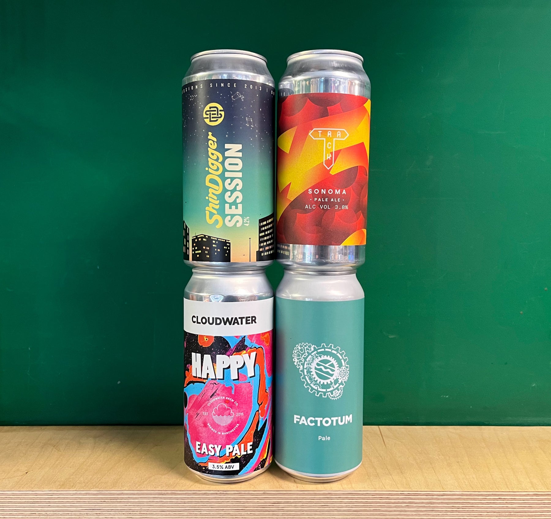 Made In Manchester Pale Ale 4 Pack – Keg, Cask & Bottle