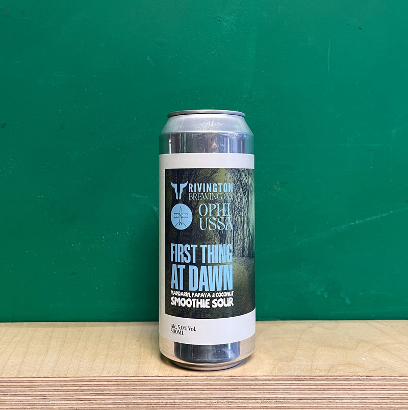 Rivington Brewing Co X Ophuissa & Elmeleven First Thing At Dawn