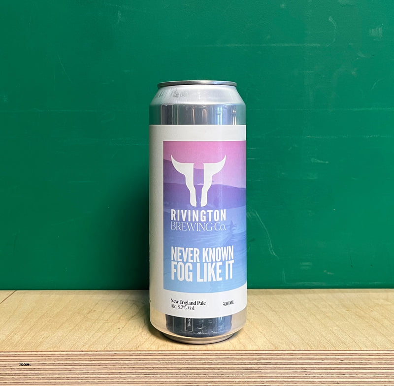 Rivington Brewing Co Never Known Fog Like It