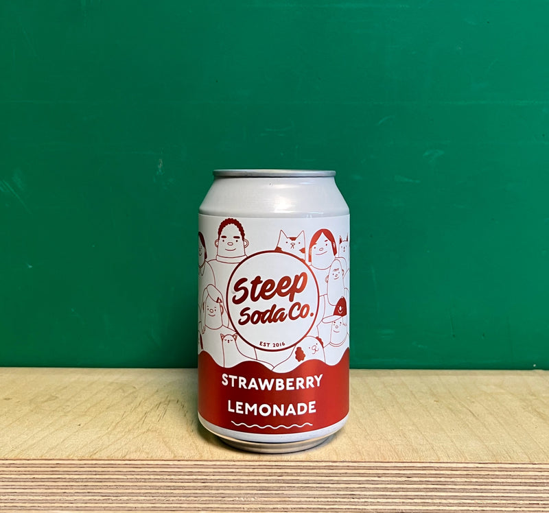 Steep Soda Co Strawberry Lemonade