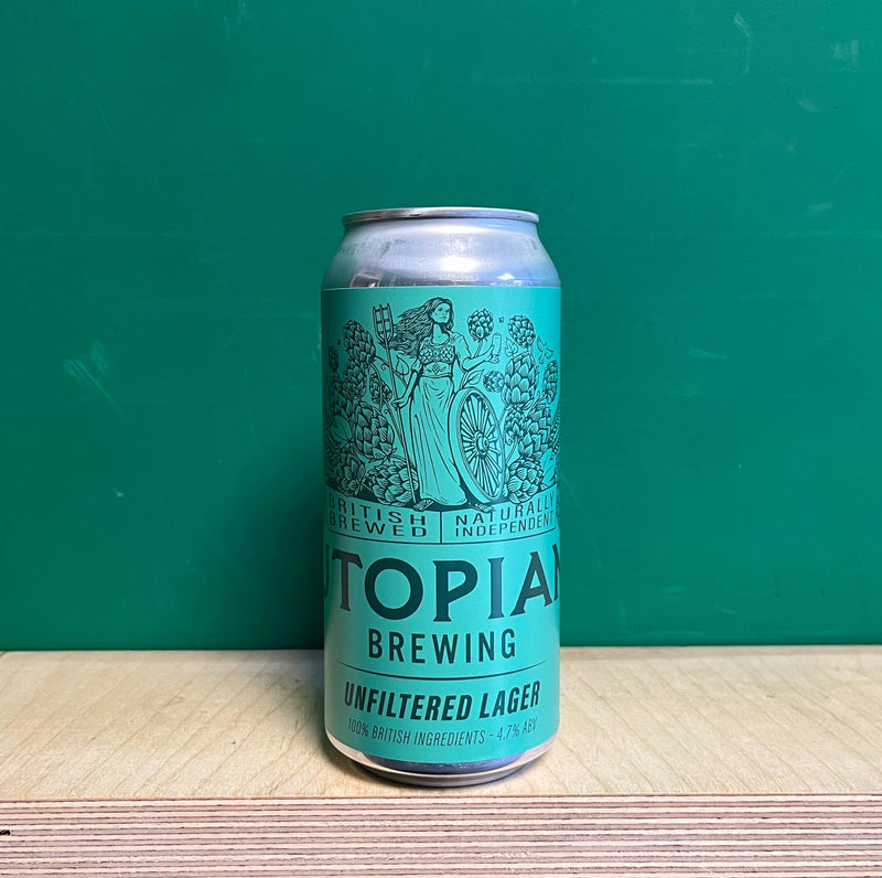 Utopian Unfiltered British Lager