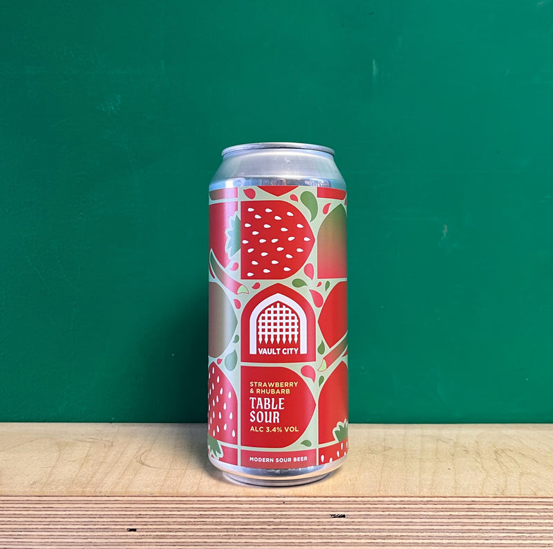 Vault City Strawberry & Rhubarb Table Sour