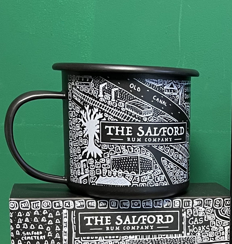 Salford Rum Enamel Mug